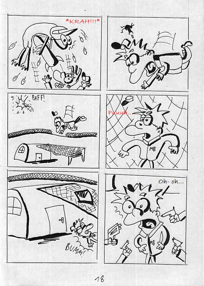 Comic: Mystery Bastards: The night of scary beasts -Part 2 5