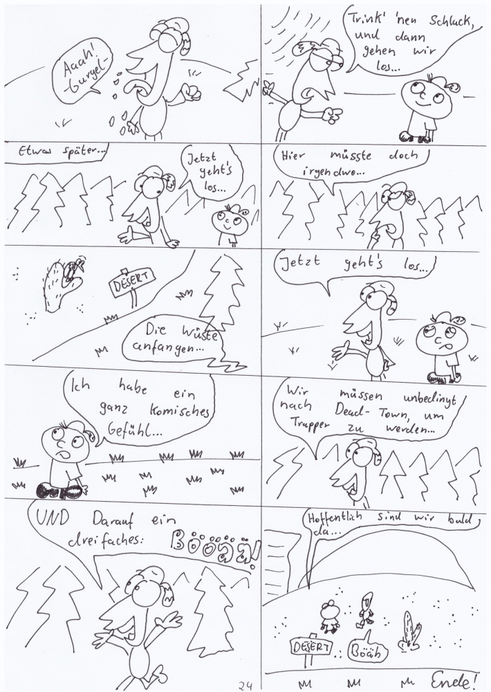 Comic: Im Westen ist der Trapper los 25