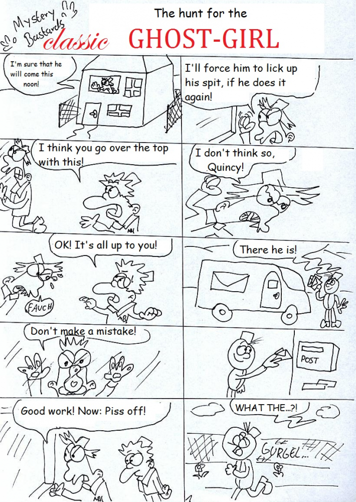 Comic: Mystery Bastards: The Hunt for the ghost-girl 1
