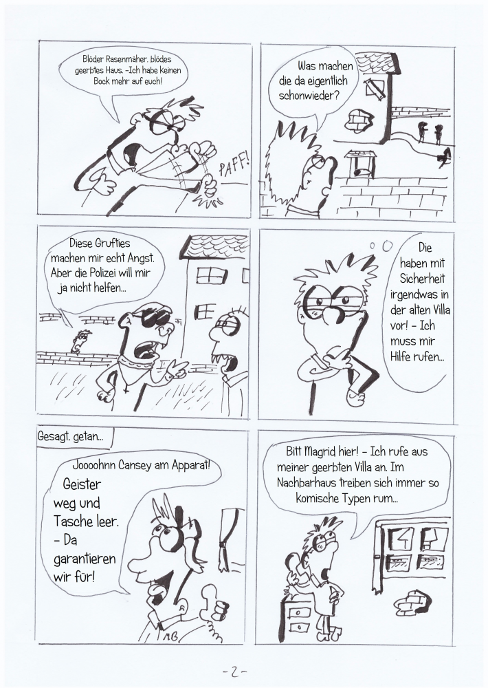 Comic: Mystery Bastards: Villa Höllenblick 2