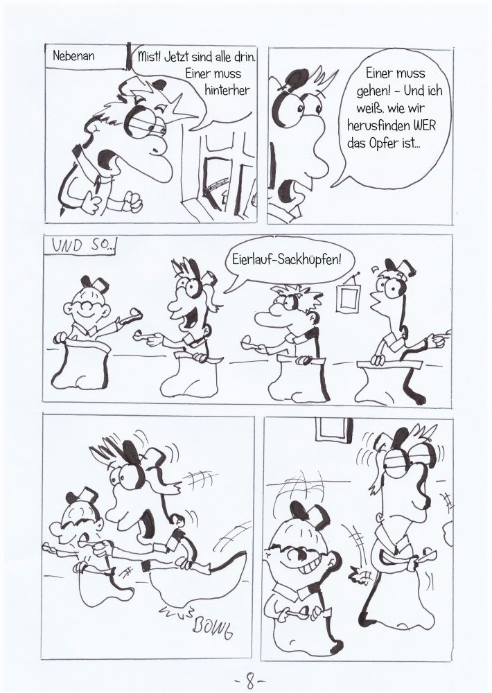 Comic: Mystery Bastards: Villa Höllenblick 8