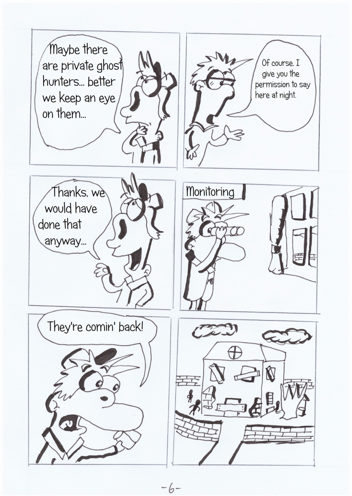 Comic: Mystery Bastards: Hellsview Mansion 6