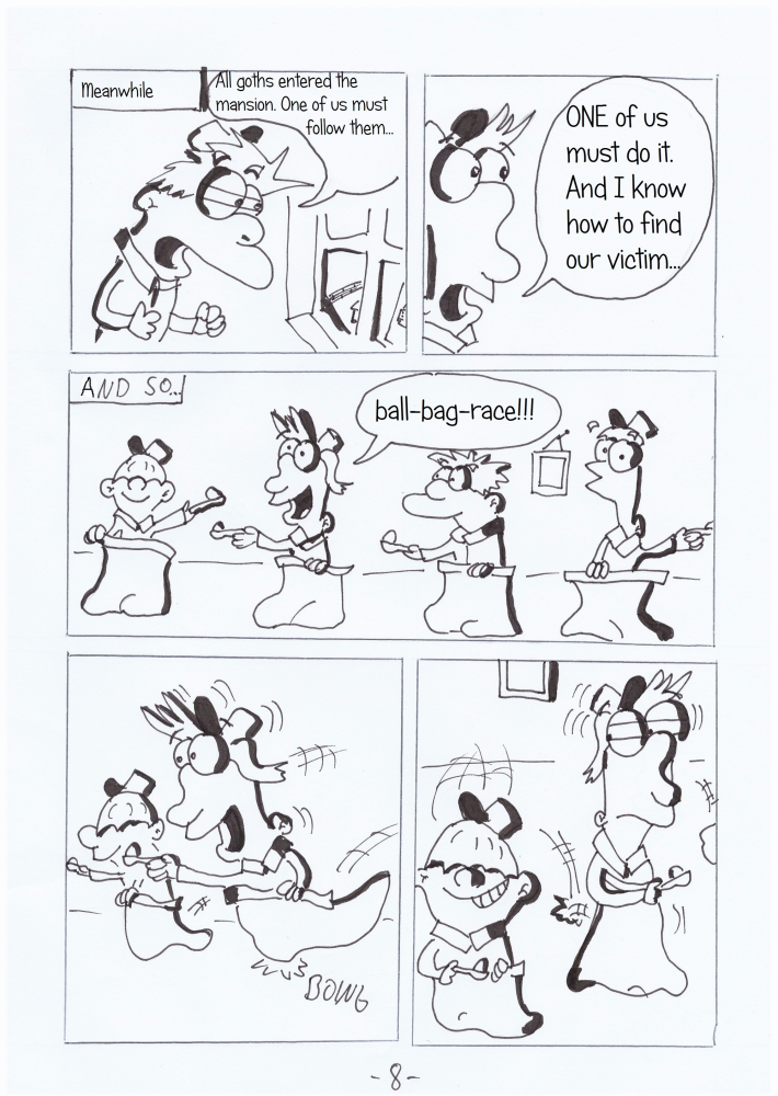 Comic: Mystery Bastards: Hellsview Mansion 8