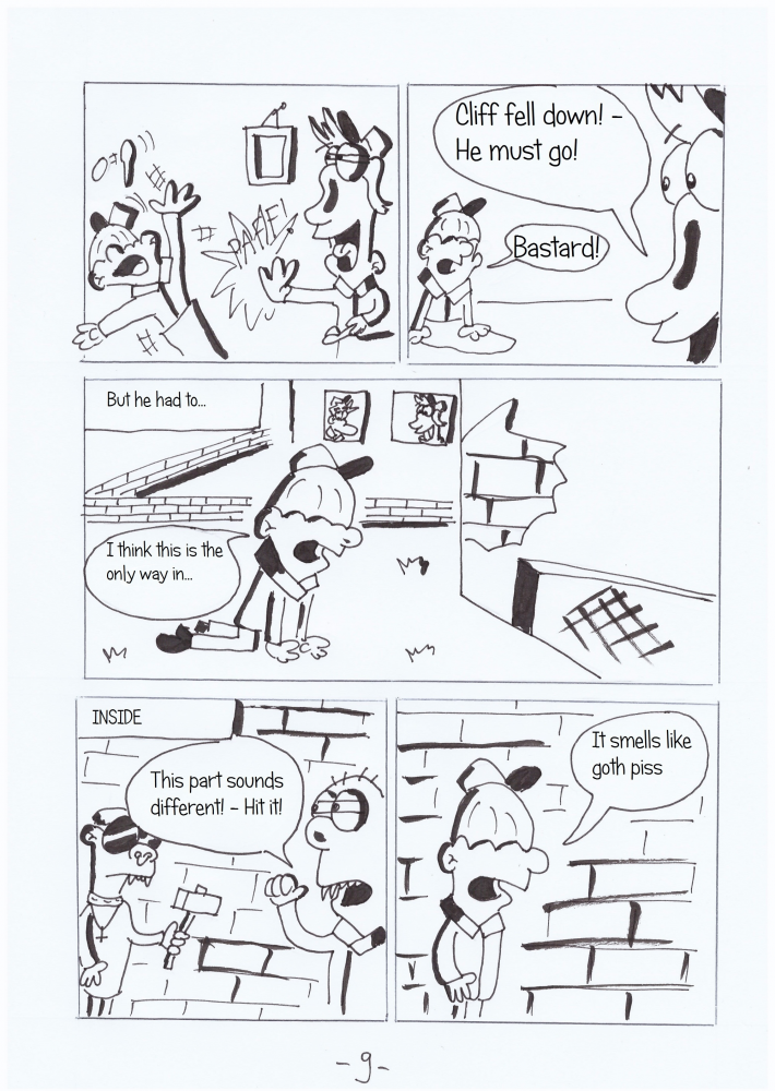 Comic: Mystery Bastards: Hellsview Mansion 9