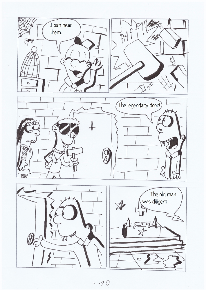 Comic: Mystery Bastards: Hellsview Mansion 10