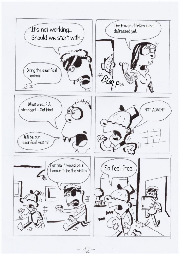 Comic: Mystery Bastards: Hellsview Mansion 12