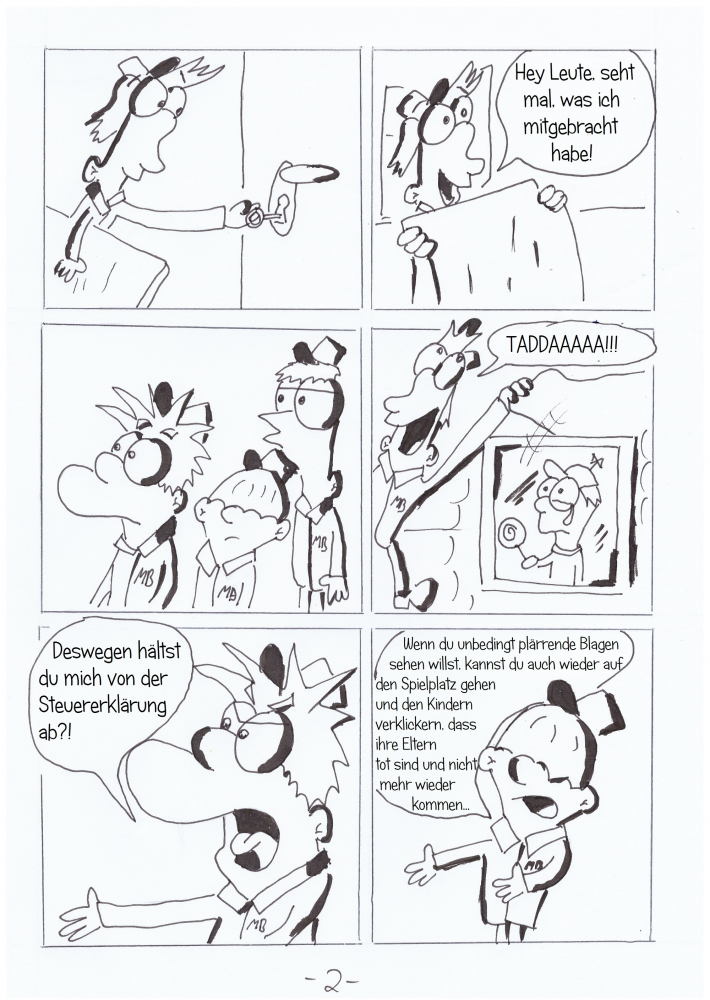 Comic: Mystery Bastards: Das weinende Bild 2