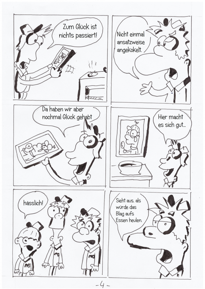 Comic: Mystery Bastards: Das weinende Bild 4