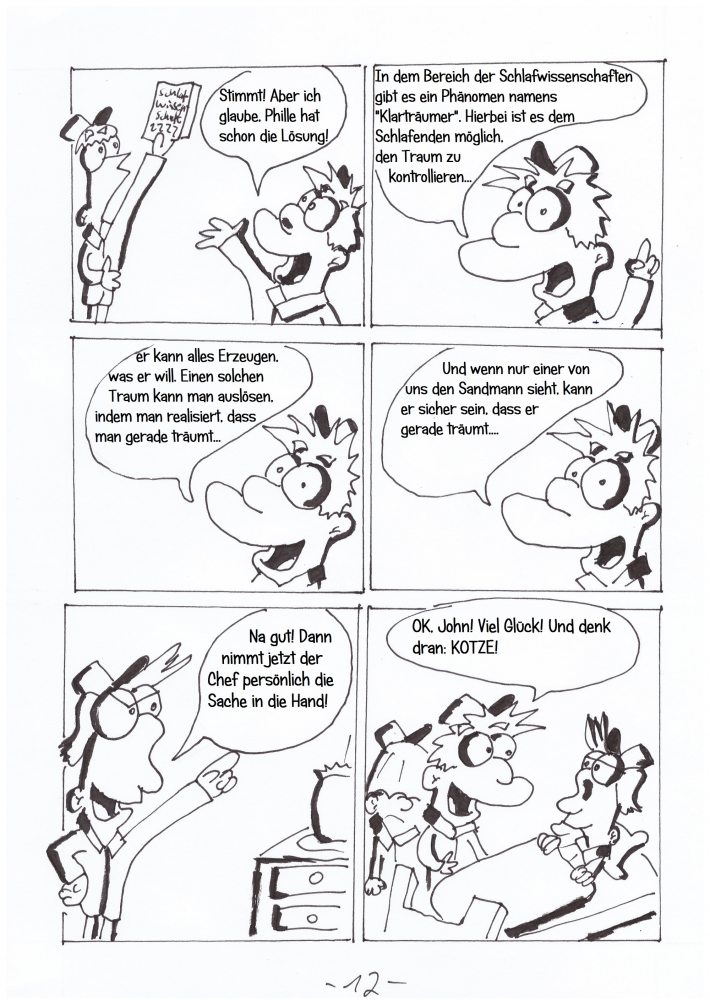 Comic: Mystery Bastards: Sandmann, böser Sandmann 12