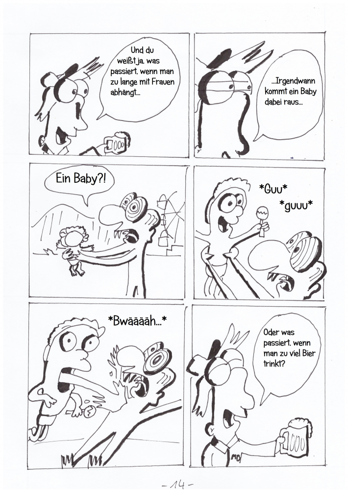 Comic: Mystery Bastards: Sandmann, böser Sandmann 14