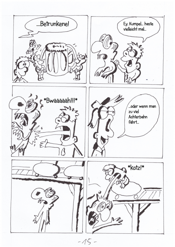 Comic: Mystery Bastards: Sandmann, böser Sandmann 15