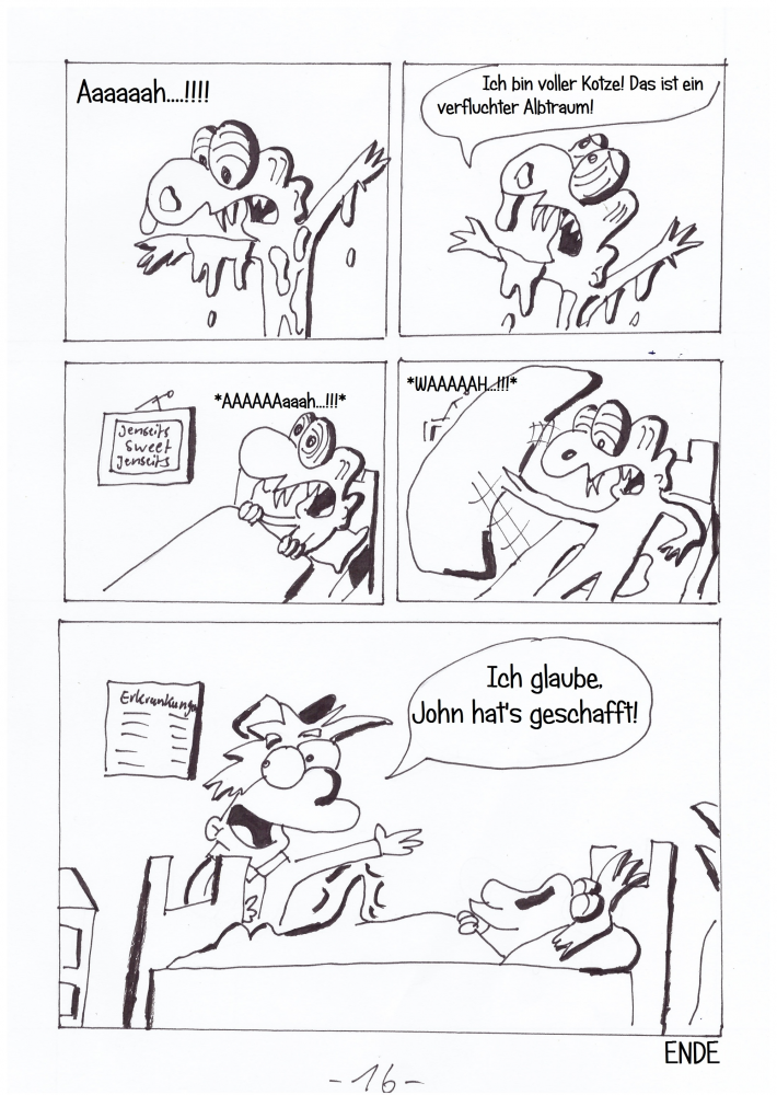 Comic: Mystery Bastards: Sandmann, böser Sandmann 16