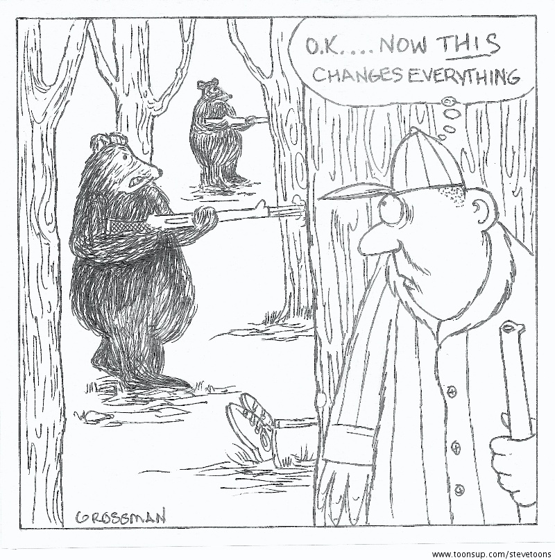 Cartoon: Now this changes everything 1