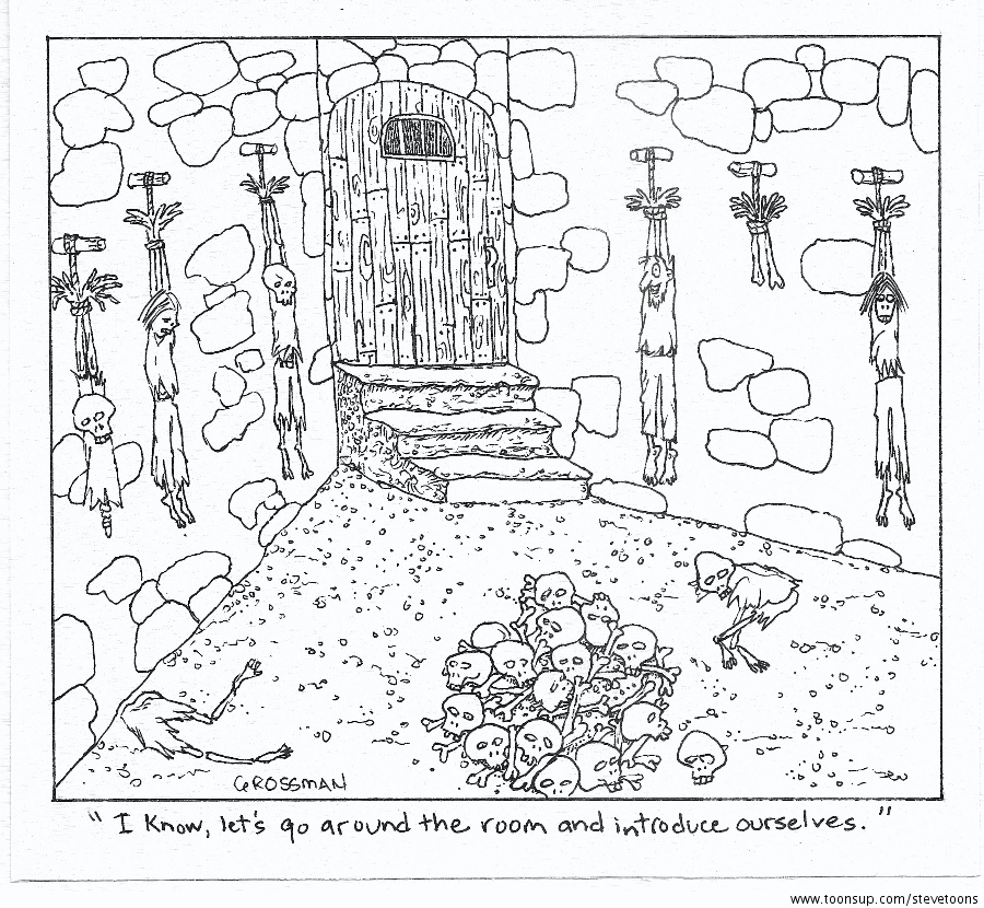 Cartoon: Let's Introduce Ourselves 1