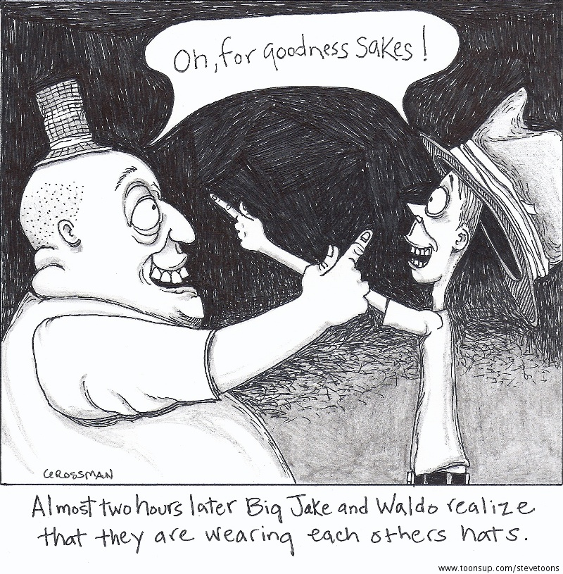 Cartoon: Almost two hours later...... 1