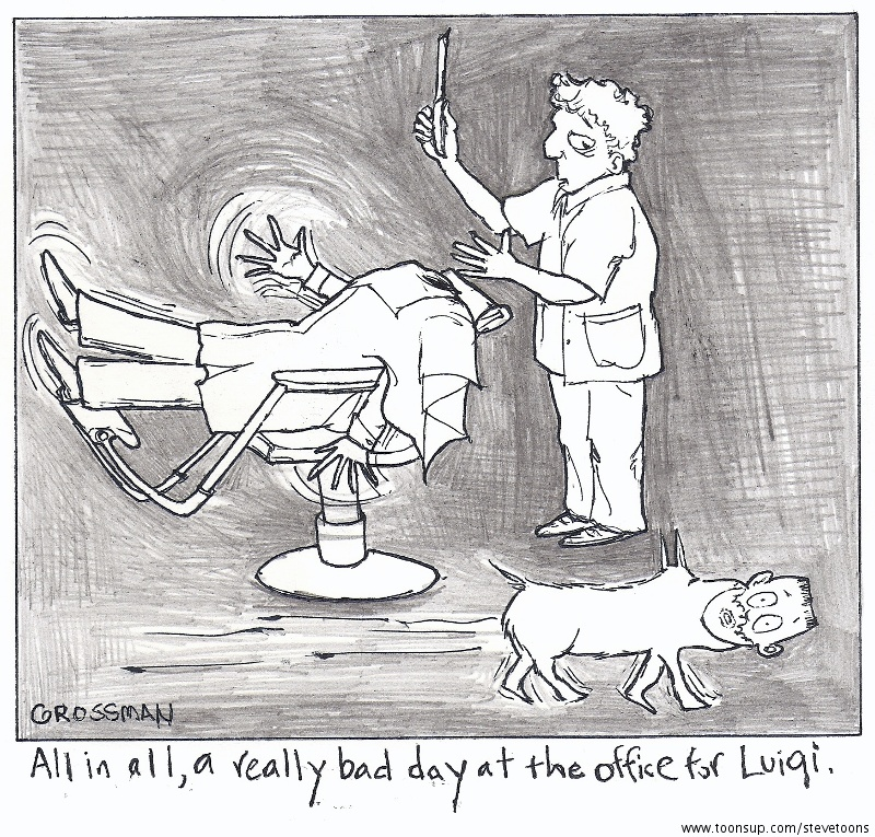 Cartoon: A bad day at the office.... 1