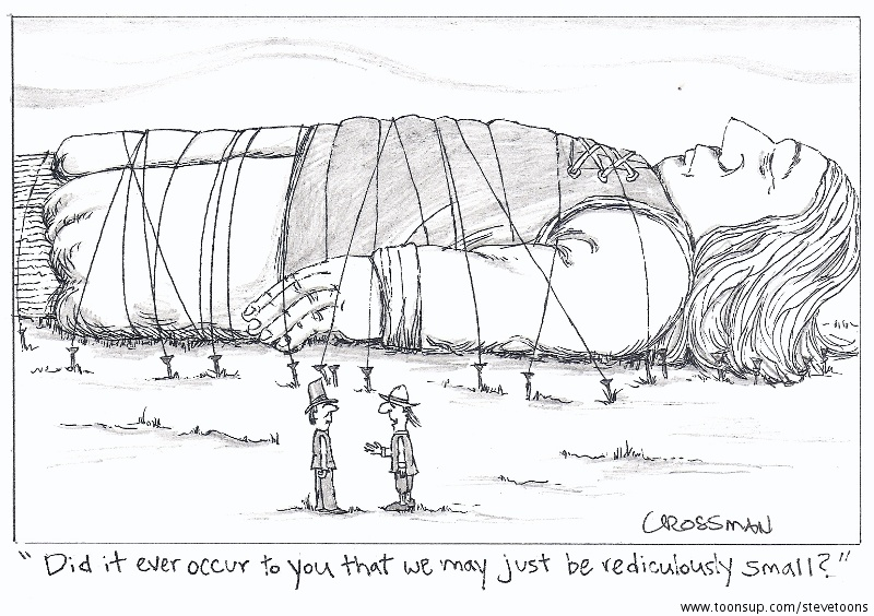 Cartoon: we just may be....... 1