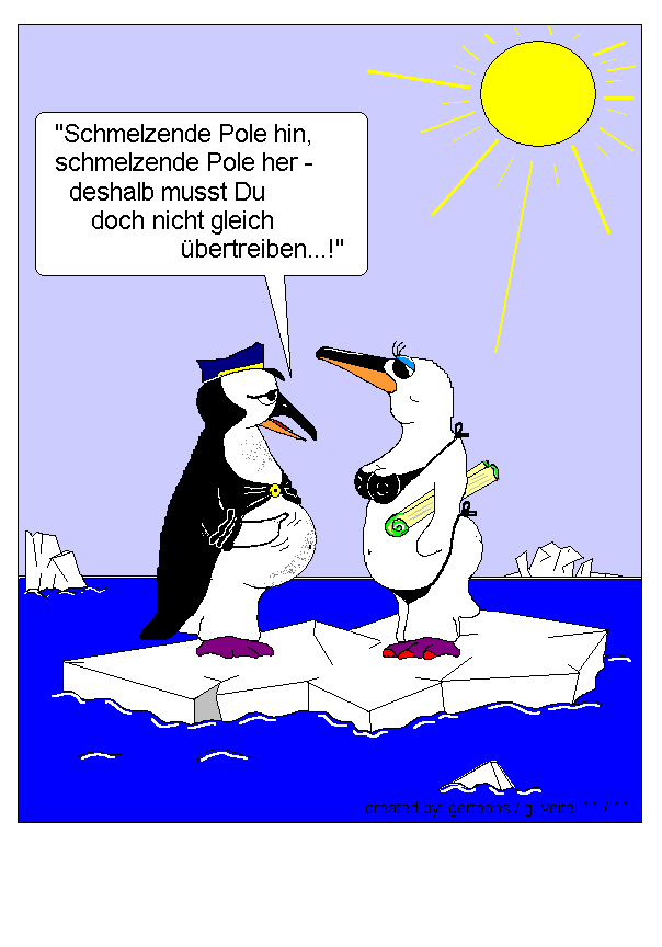 Cartoon: Erd-Erwärmung 1