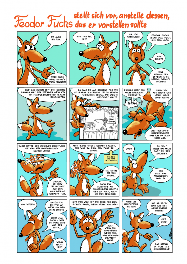 Comic: Feodor Fuchs stellt sich vor,,, 1