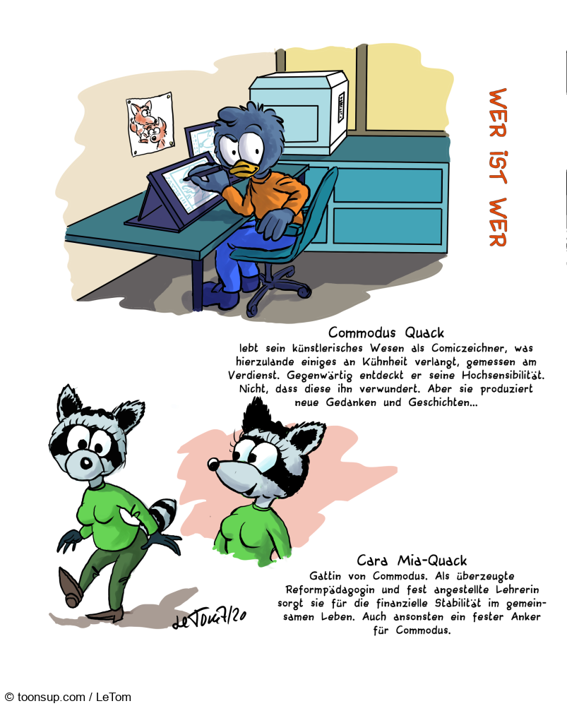 Comic: Hochsensibel - Charaktere 1