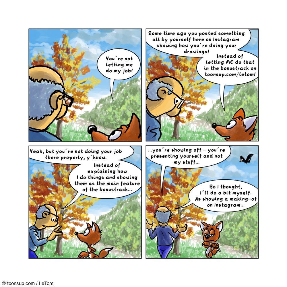 Comic: Feodor Fox has complaints 1
