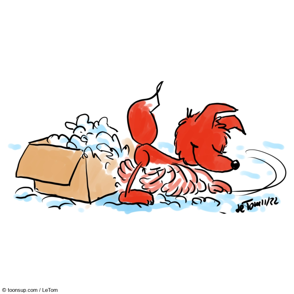 Cartoon: Schnee 1