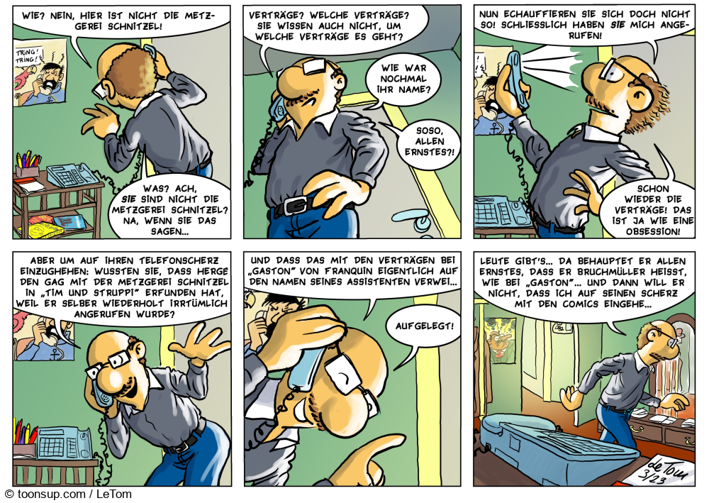 Comic: Dr Tom: Telefonstreiche 2