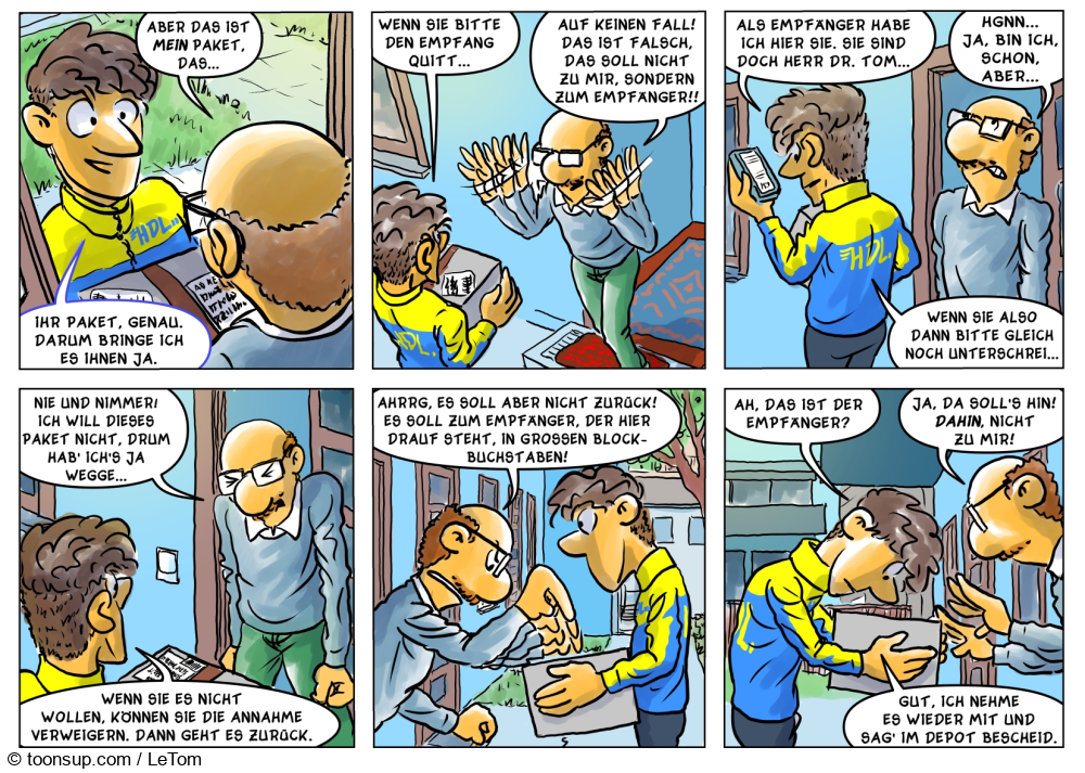 Comic: Dr Tom: Geliefert! 2