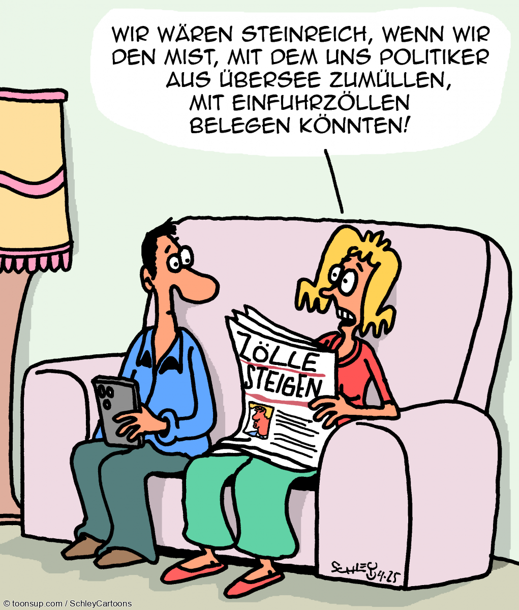 Cartoon: Steinreich!! 1