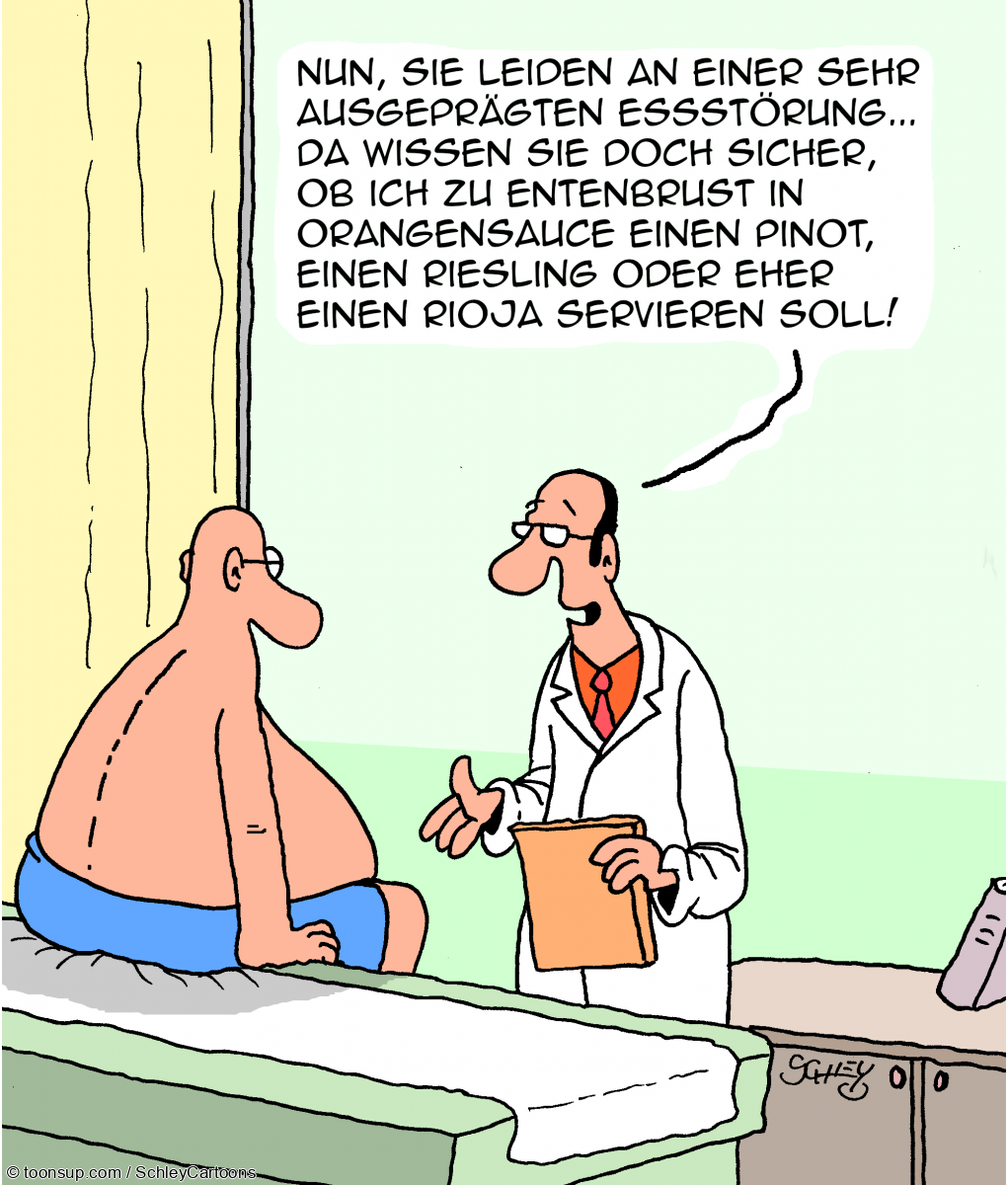 Cartoon: Neulich beim Arzt 1