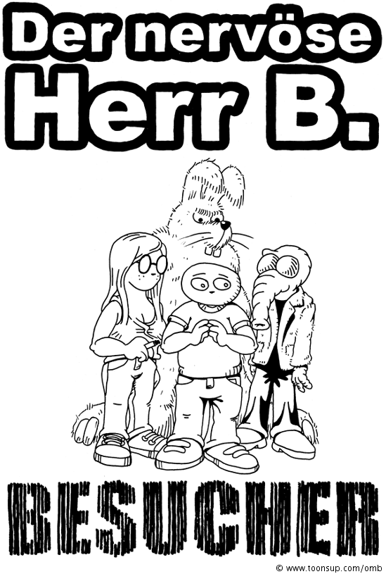 Comic: Besucher 1
