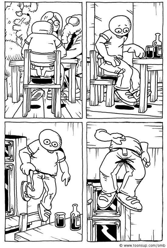 Comic: Besucher 3