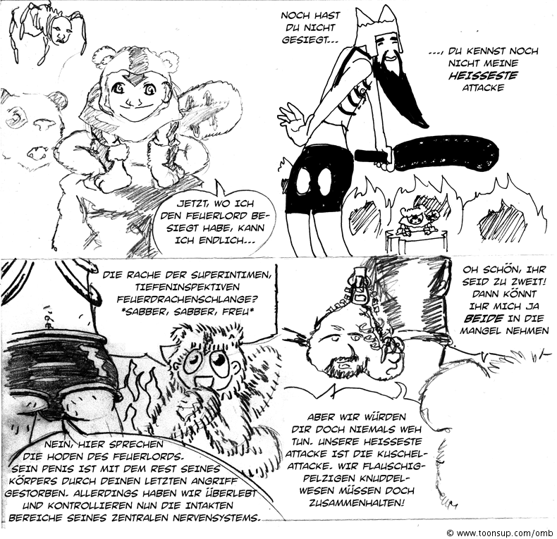 Comic: Die Hoden des Feuerlords 1