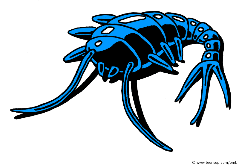 Illustration: Silberfisch 1