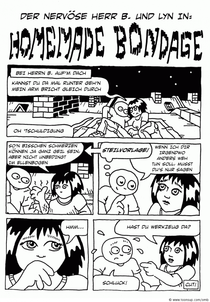 Comic: homemade bondage 1