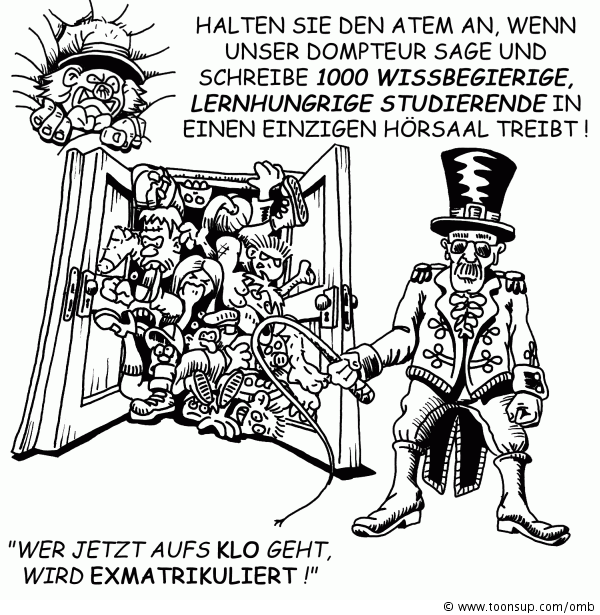 Cartoon: Hochschulpolitische Cartoons 4