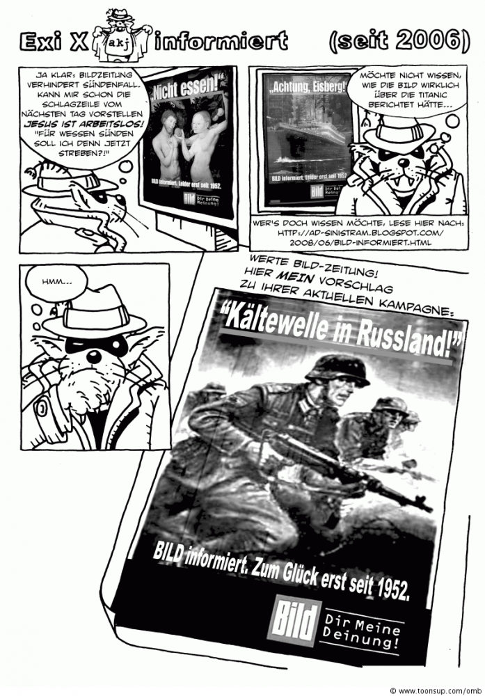Comic: Exi X informiert (Folge 3) 1