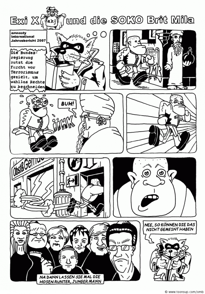 Comic: SOKO Brit Mila (Folge 2) 1