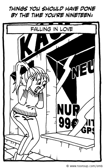 Comic: things you should have done by the time you're nineteen 1