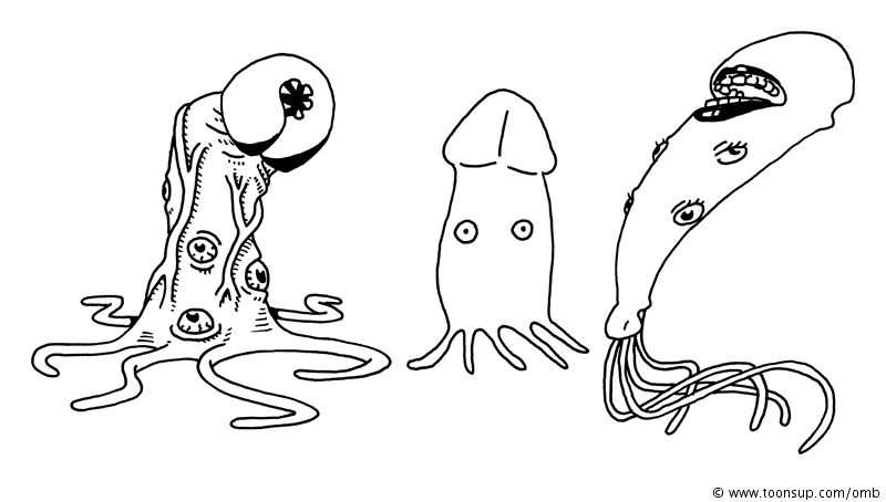 Illustration: Tentakelfamilie 1