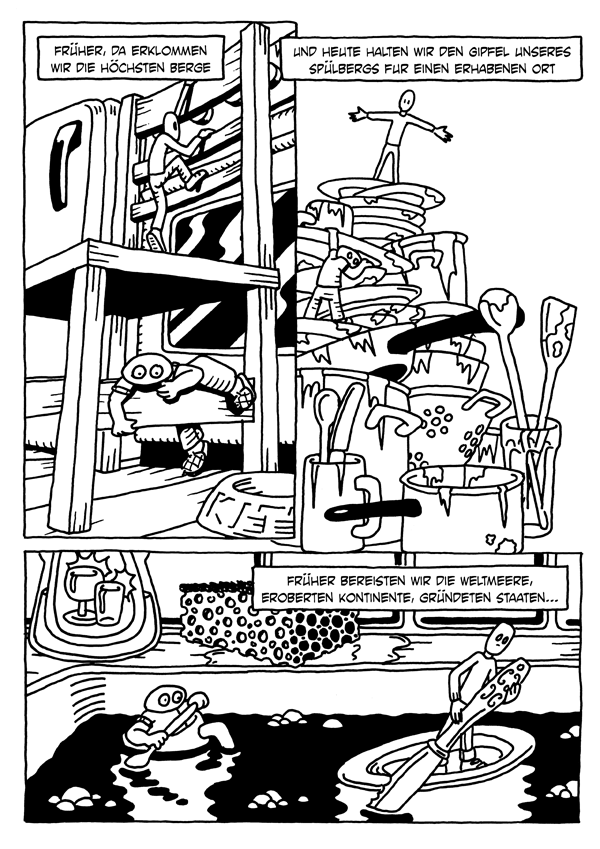Comic: Bücher aus den Neunzigern 3