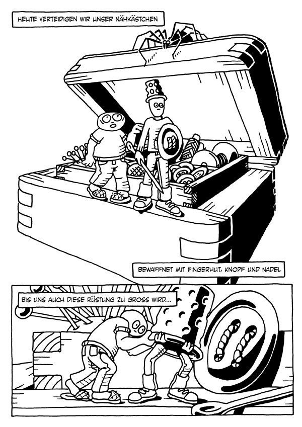 Comic: Bücher aus den Neunzigern 4