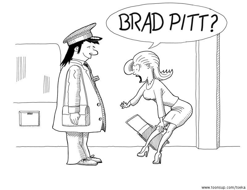 Caricature: Pseudonym für Zugbegleiter 1
