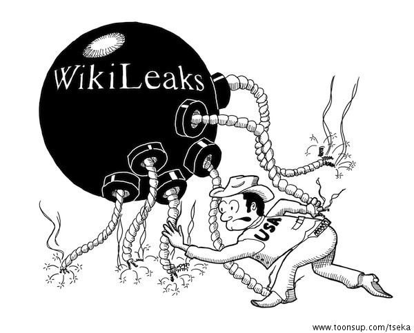 Karrikatur: Wikileaks 1