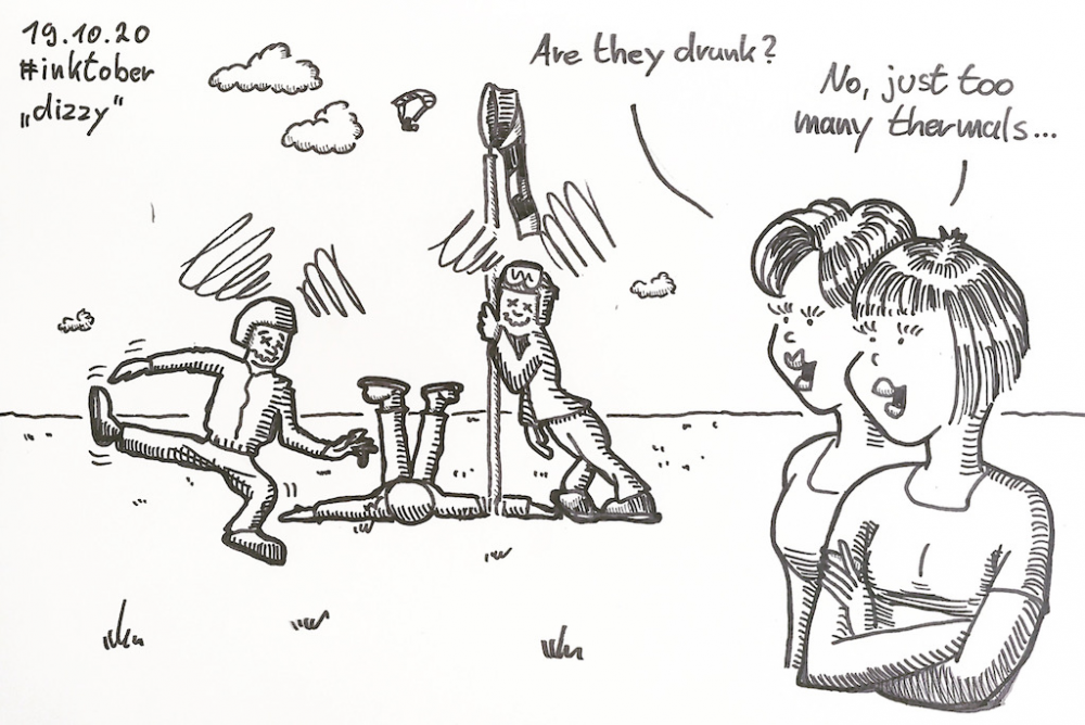 Cartoon: inktober2020-19-dizzy 1