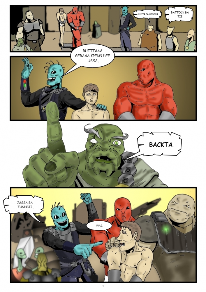 Comic: Galactic Arena 9