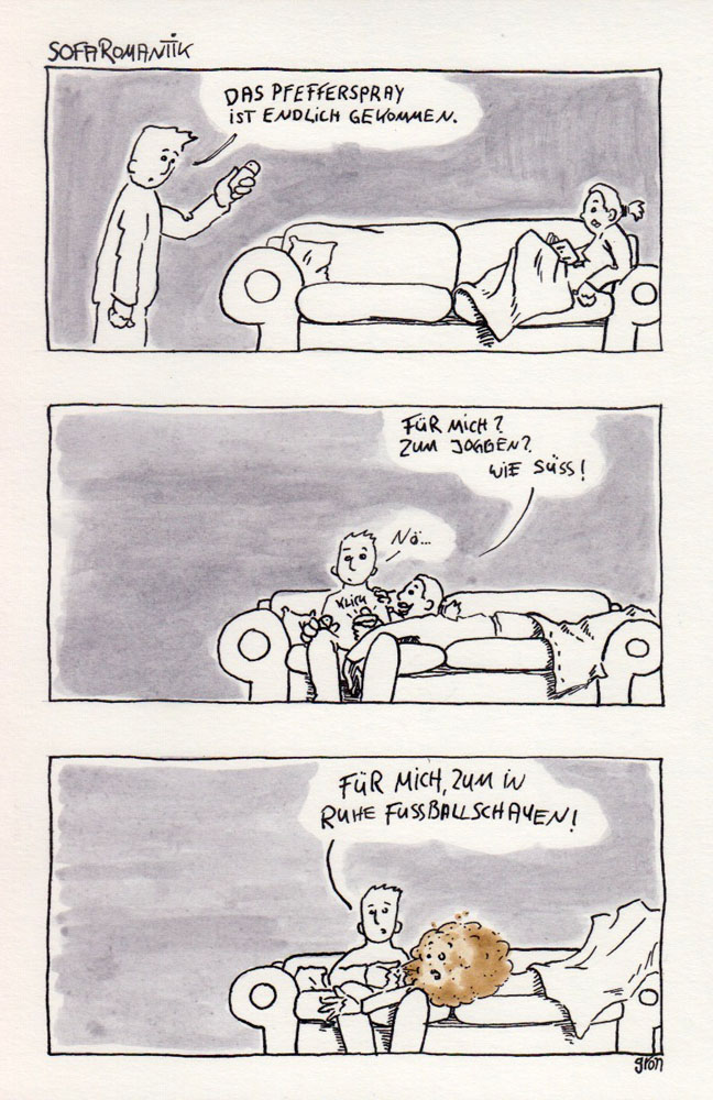 Comic: Sofaromantik - Pfeffer 1