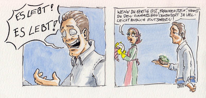 Comic: Es lebt! ES LEBT! 1