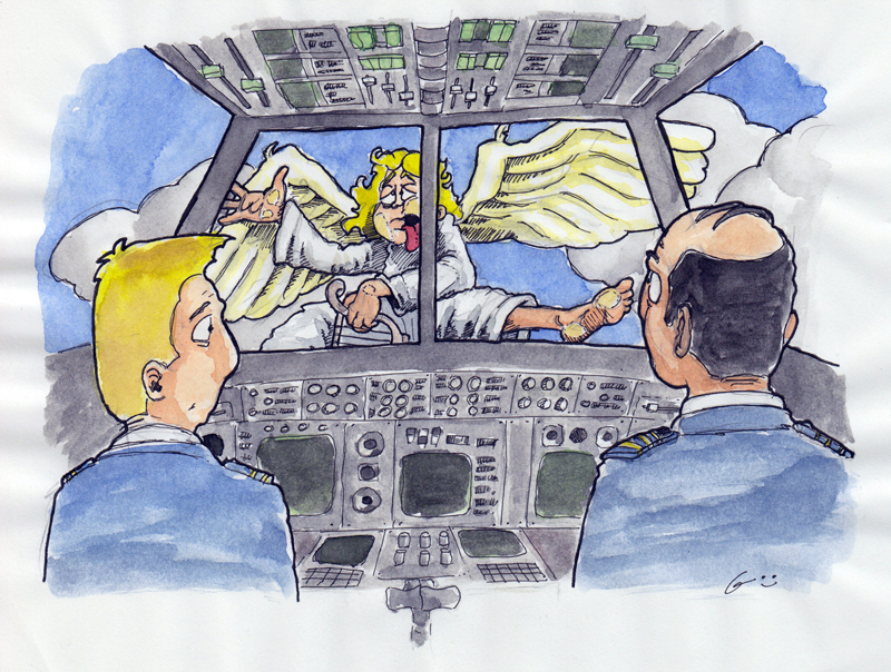 Cartoon: AngelAir 1