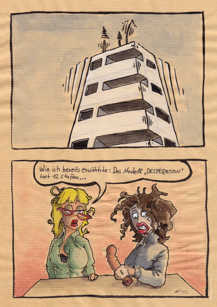 Cartoon: Desperation 1